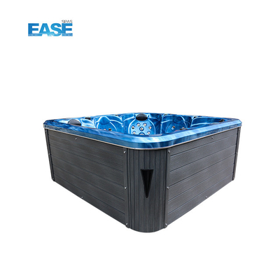 Açık hava beyaz masaj spa sıcak küvet 124Pcs Toplam Jet 1 sırt koltuğu