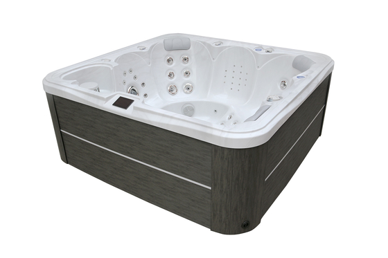 Jacuzzi Açık Su Banyo Spa Akrilik Masaj Banyo Kendini Temizleyen 6 kişilik Spa Havuzları