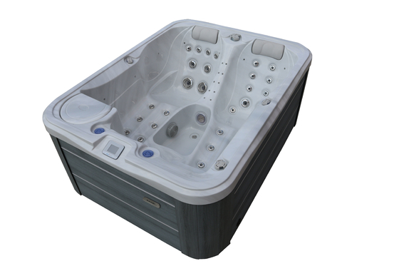 E-372D Akrilik Whirlpool Masaj Açık Hava Spa Tub Balboa Yüzme Spa 3 kişilik