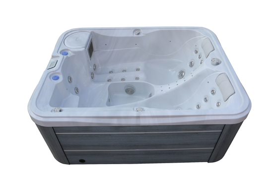 E-372D Akrilik Whirlpool Masaj Açık Hava Spa Tub Balboa Yüzme Spa 3 kişilik