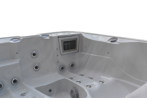 E-372D Akrilik Whirlpool Masaj Açık Hava Spa Tub Balboa Yüzme Spa 3 kişilik