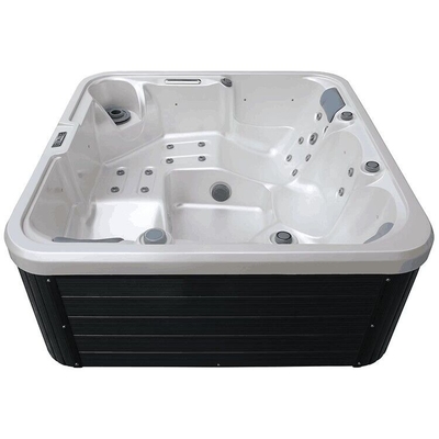 Jacuzzi Açık Hava Spas Tub Hidroterapi ile 5 kişilik Whirlpool Sıcak Tub Lüks Masaj Villa Kullanımı