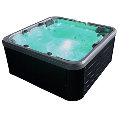 Jacuzzi Açık Hava Spas Tub Hidroterapi ile 5 kişilik Whirlpool Sıcak Tub Lüks Masaj Villa Kullanımı