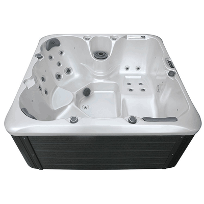 5 kişilik lüks açık havada sıcak küvet Whirlpool Masaj Bluetooth hoparlörü olan akrilik küvetler
