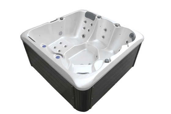 5 kişilik lüks açık havada sıcak küvet Whirlpool Masaj Bluetooth hoparlörü olan akrilik küvetler