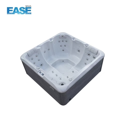 Akrilik 5 kişilik açık hava yüzme alanı Spa havuzu Bahçe rahatlama masajı Whirlpool sıcak küvetler