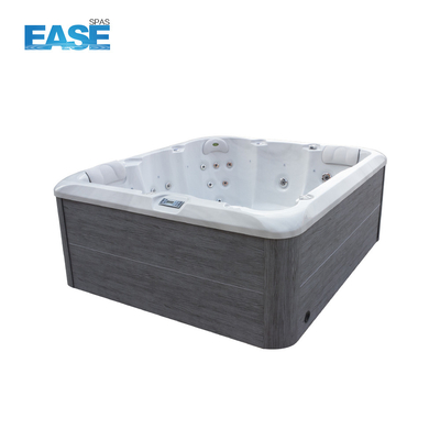 Akrilik 5 kişilik açık hava yüzme alanı Spa havuzu Bahçe rahatlama masajı Whirlpool sıcak küvetler