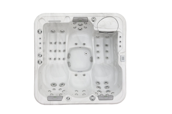 Akrilik Basınç Çekimi Banyo LED Işıklı Whirlpool Spa Tub
