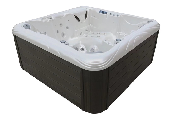 Geniş 6 kişilik sıcak küvet Whirlpool Hidro masaj son derece rahatlamak için