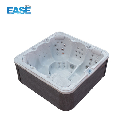 6 kişi Pearl Akrilik Sıcak Tub Whirlpool Hidroterapi Masaj Spa