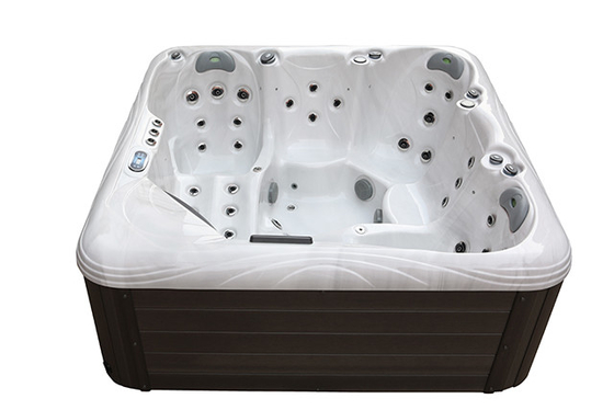 Açık Hava Spa Havuzu Hidroterapi Sauna Masaj Sıcak Tub Isıtma Sistemiyle