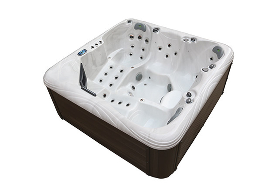 Açık Hava Spa Havuzu Hidroterapi Sauna Masaj Sıcak Tub Isıtma Sistemiyle