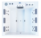 ABD Aristech Akrilik Kapalı Whirlpool Isıtmalı Banyo Banyo Sıcak Banyo Hidromasaj