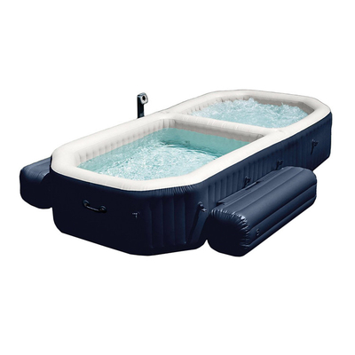 4-6 Kişilik Şişme Spa Jakuzi Ayarlanabilir Sıcaklık Şişme Spa Küvet