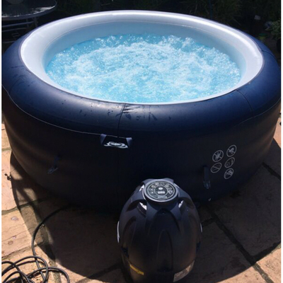 Kapaklı Taşınabilir Açık Mesaj Şişme Küvet Jakuzi Spa