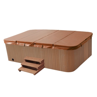 Özelleştirilmiş SAA PVC Swim Spa Jakuzi Örtüsü Veya Spa Örtüsü Dış Mekan Mobilyaları 100mm