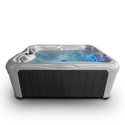LED Işıklı Kapalı Gömme Bağlantısız Jakuziler ve Açık Spa
