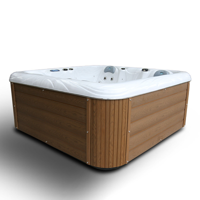 Jakuzi için 4 Kişilik Açık Spa Jakuzi Arka Bahçede Yüzmek Spa Jakuzi Masajı