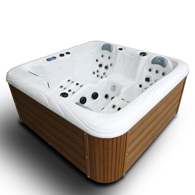 Açık havada jakuzi 4 kişilik akrilik masaj spa banyo rahatlatıcı hidroterapi için