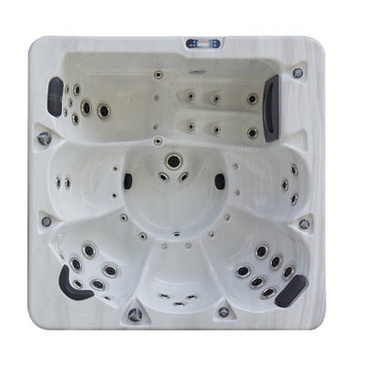 Sualtı Led Işık ile 6 Kişi Leisure Spa Jakuzi Açık Spa