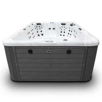 Lüks 10 Kişilik Akrilik Yüzme Havuzu LED'li Açık Yüzme Spa Jakuzi
