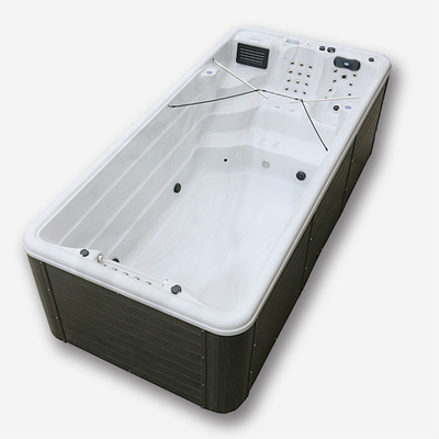 4.8 Metre Akrilik Yüzme Havuzu 2 Kişilik Jakuzi ile Açık Yüzme Spa