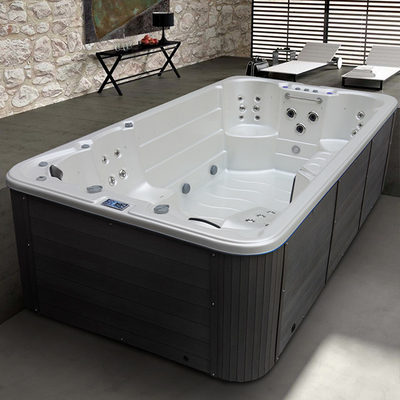 Bluetooth Kablosuz Teknolojisi ve Kablosuz Ses Sistemi ile Akrilik Açık Yüzme Spa Havuzu