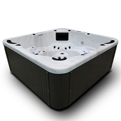 Modern Tasarım Stili 5 Kişilik Jakuzi Masaj Jakuzi Açık Hava Spa Küveti