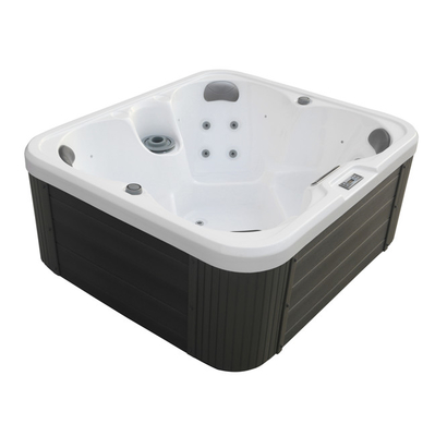 3KW Kare 4 Koltuk Jakuzi Spa Küvetleri Masaj Jakuzileri Hidroterapi Spa Dış Mekan