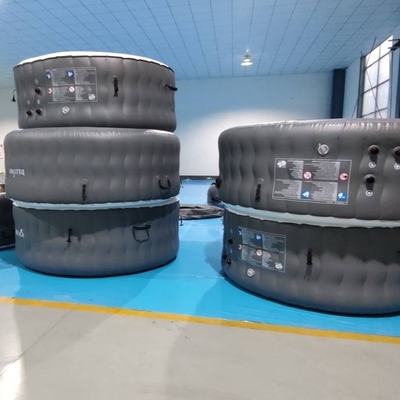 4 Kişilik Taşınabilir Masaj Jakuzi Açık Hava Şişme Spa Küvet