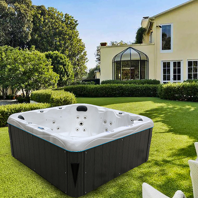 7 Kişilik Çok Fonksiyonlu Led Işık Akrilik Spa Masaj Jakuzi Açık Spa