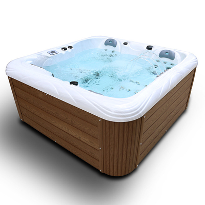 Kablosuz Bluetooth ile 4 Koltuk Açık Spa Küvetleri Spa Küvet