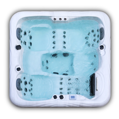 Kablosuz Bluetooth ile 4 Koltuk Açık Spa Küvetleri Spa Küvet