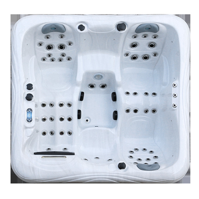Açık havada jakuzi 4 kişilik akrilik masaj spa banyo rahatlatıcı hidroterapi için