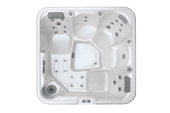 Jacuzzi Açık Hava Spas Tub Hidroterapi ile 5 kişilik Whirlpool Sıcak Tub Lüks Masaj Villa Kullanımı