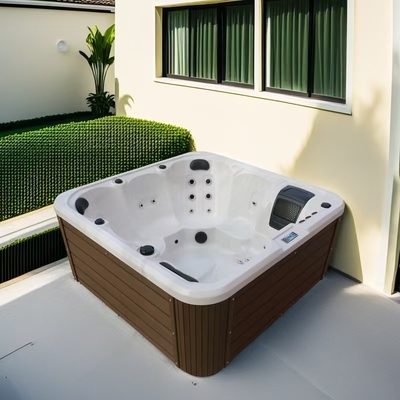 Lüks banyo deneyimi için bağımsız kurulumlu spa banyosu