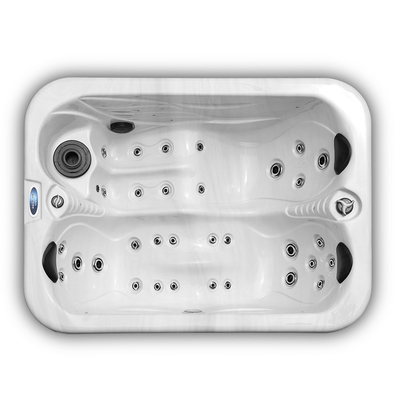 Akrilik 2 Kişilik Jakuziler Jakuzi Masaj Bahçe Led Işıklı Spa Küveti