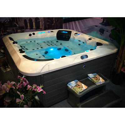 Akrilik Otel Masaj Küvet Arka Bahçe Jakuzi Açık Spa Jakuziler