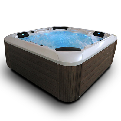 5 Kişilik Balboa Kontrol Sistemi Aile Küveti Bahçe Spa Küveti Açık Hava Jakuzileri