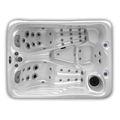 LED Işıklı Kapalı Gömme Bağlantısız Jakuziler ve Açık Spa