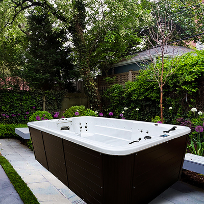 4 Metre Akrilik Yeraltı Yüzme Havuzu Fiziksel Egzersiz Açık Yüzme Spa Havuzu